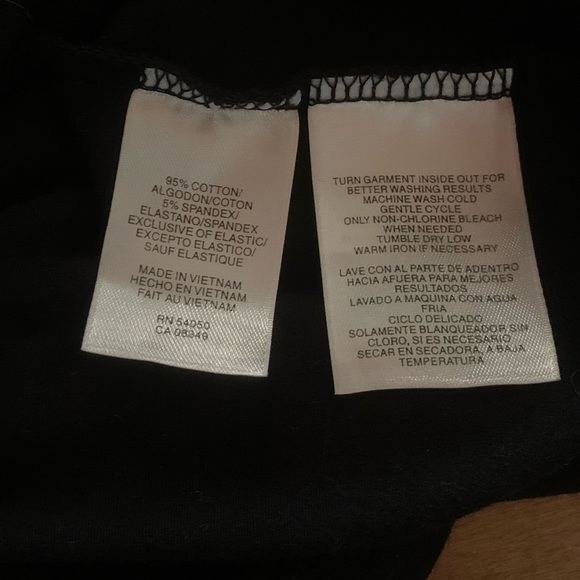 Jones NY black spaghetti strap cami tank top 🖤 - Picture 7 of 7